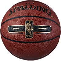 Los mejores  - Spalding NBA Gold Ball Balón de Baloncesto- Unisex Adulto